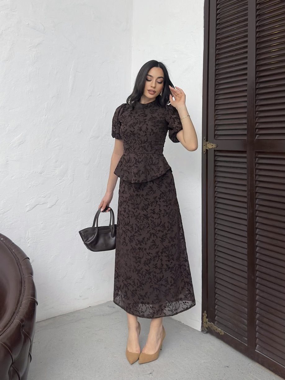 CHIFFON DRESS