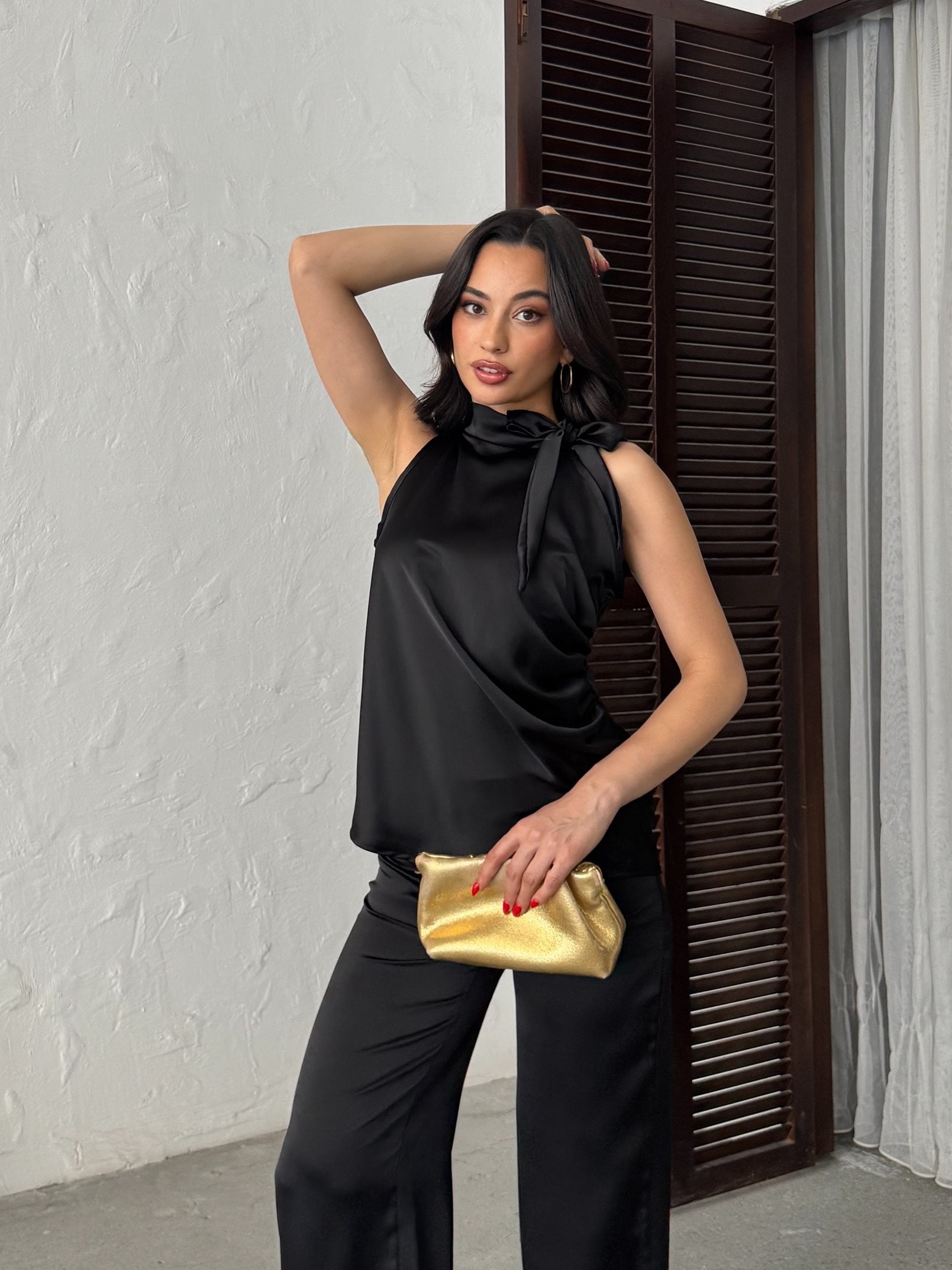3150 SATEN PANTALON
