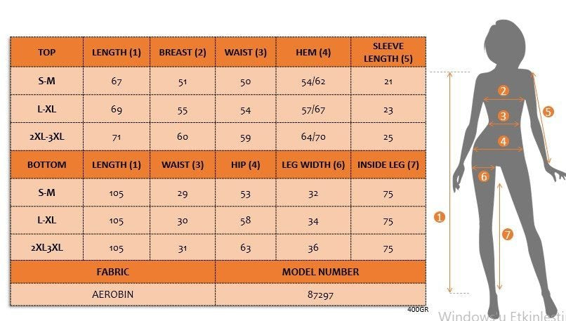 Kadın Kısa Kollu Balıkçı Yaka Asimetrik Kesim Detaylı Aerobin Bluz Ve Pantolon Ikili Takım , 37798