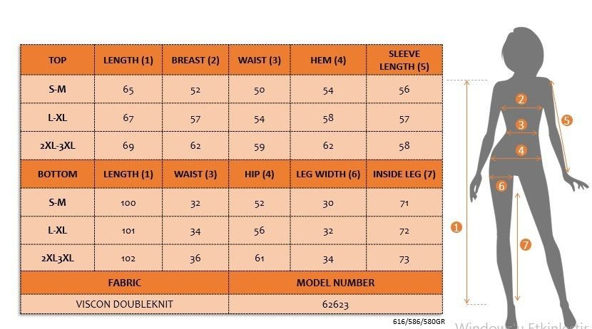Kadın Uzun Kollu Bisiklet Yakalı şerıt Detaylı Viskon Iki Iplik Bluz Ve Pantolon Ikili Takım, 38588