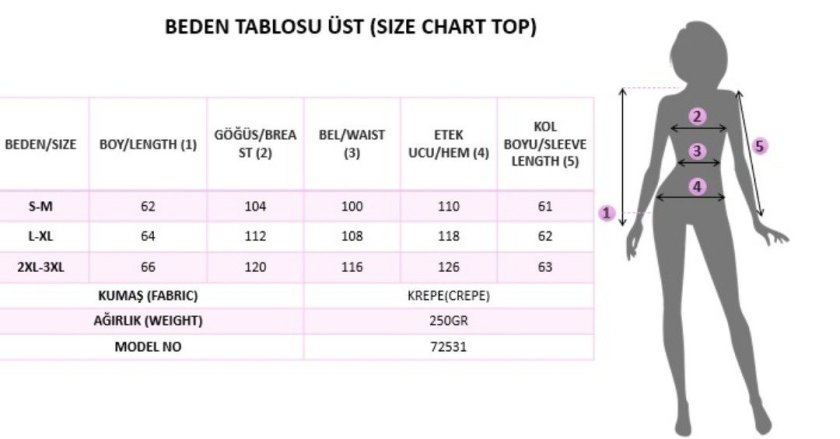 Kadın Yarasa Kollu Balıkçı Yakalı Janjan Krep Bluz, 38462
