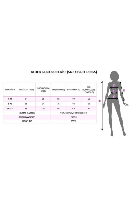 Kadın Uzun Kollu Hakim Yakalı Kısa Yırtmaçlı Ithal Krep Elbise, 39004