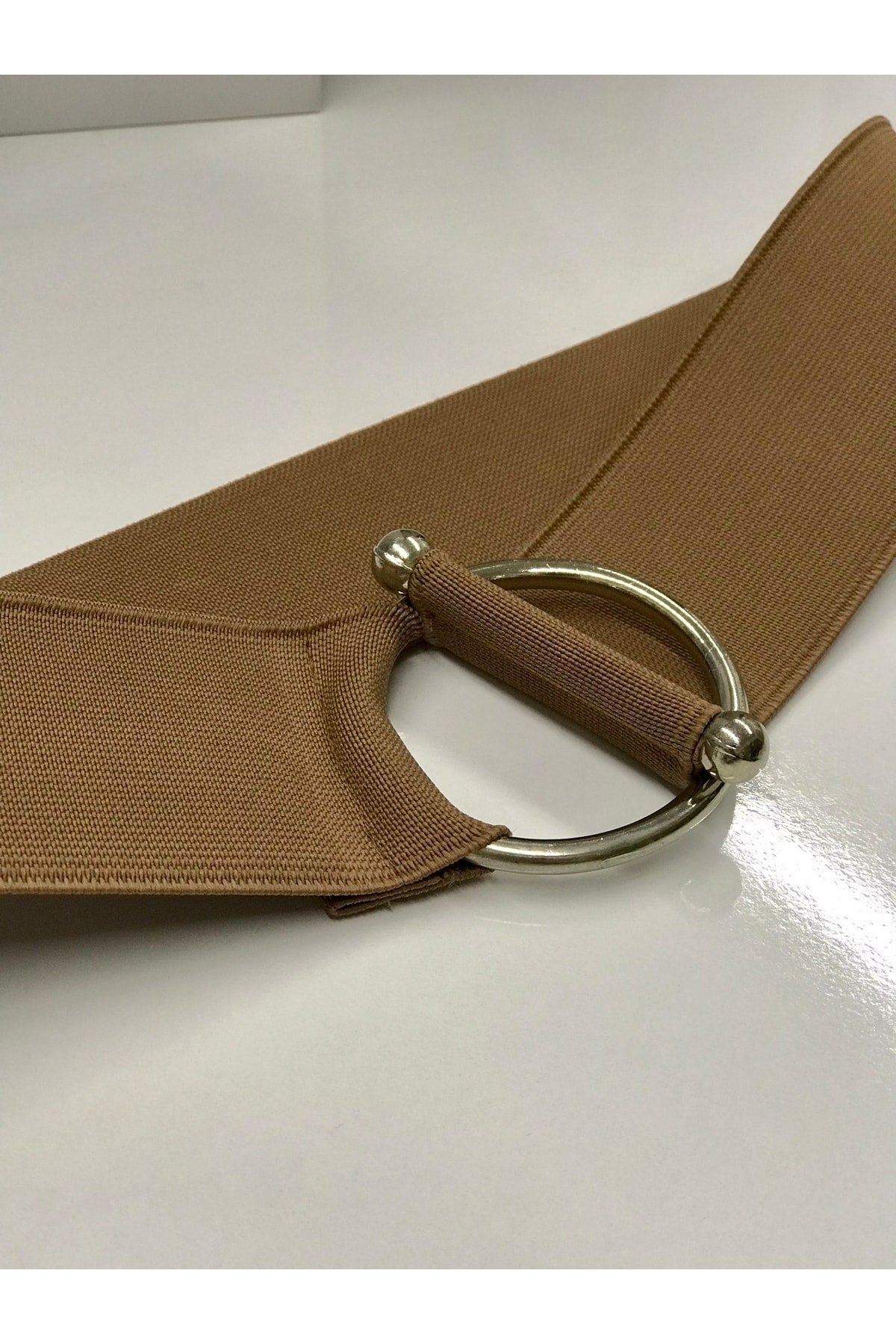 Halka Ve Halter Tokalı Elastik Kadın Kemeri, Ceket Kemeri, Gömlek Kemeri, Elbise Kemeri