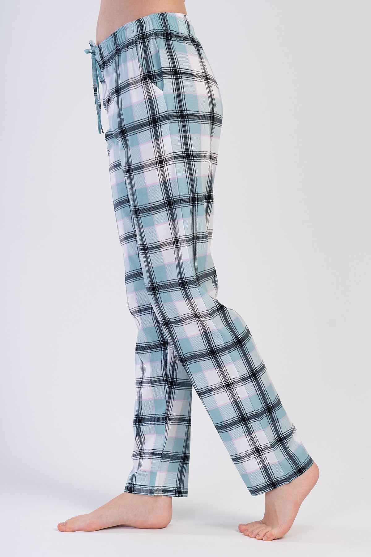 KADIN P.SUPREM CEPLI TEK ALT PIJAMA