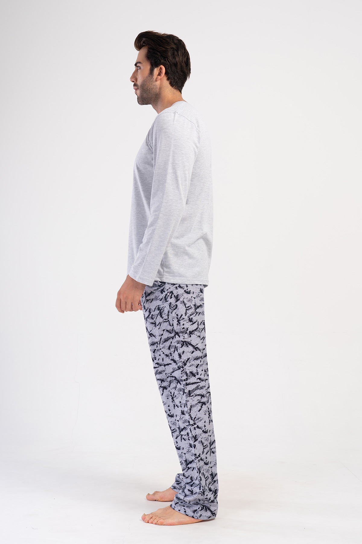 Man Hesla Long Sleeve Pyjama Set