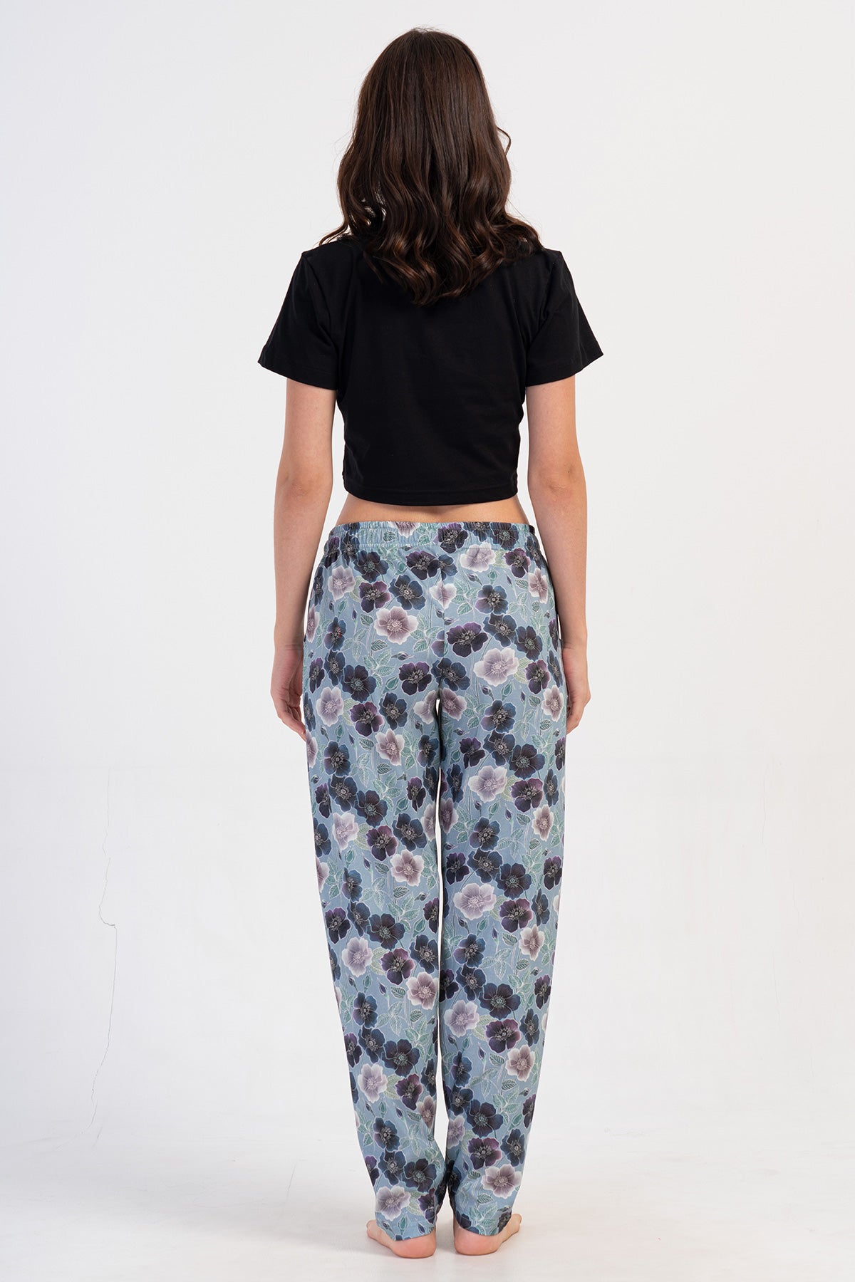 KADIN P.SUPREM XXL CEPLI TEK ALT PIJAMA - GRI