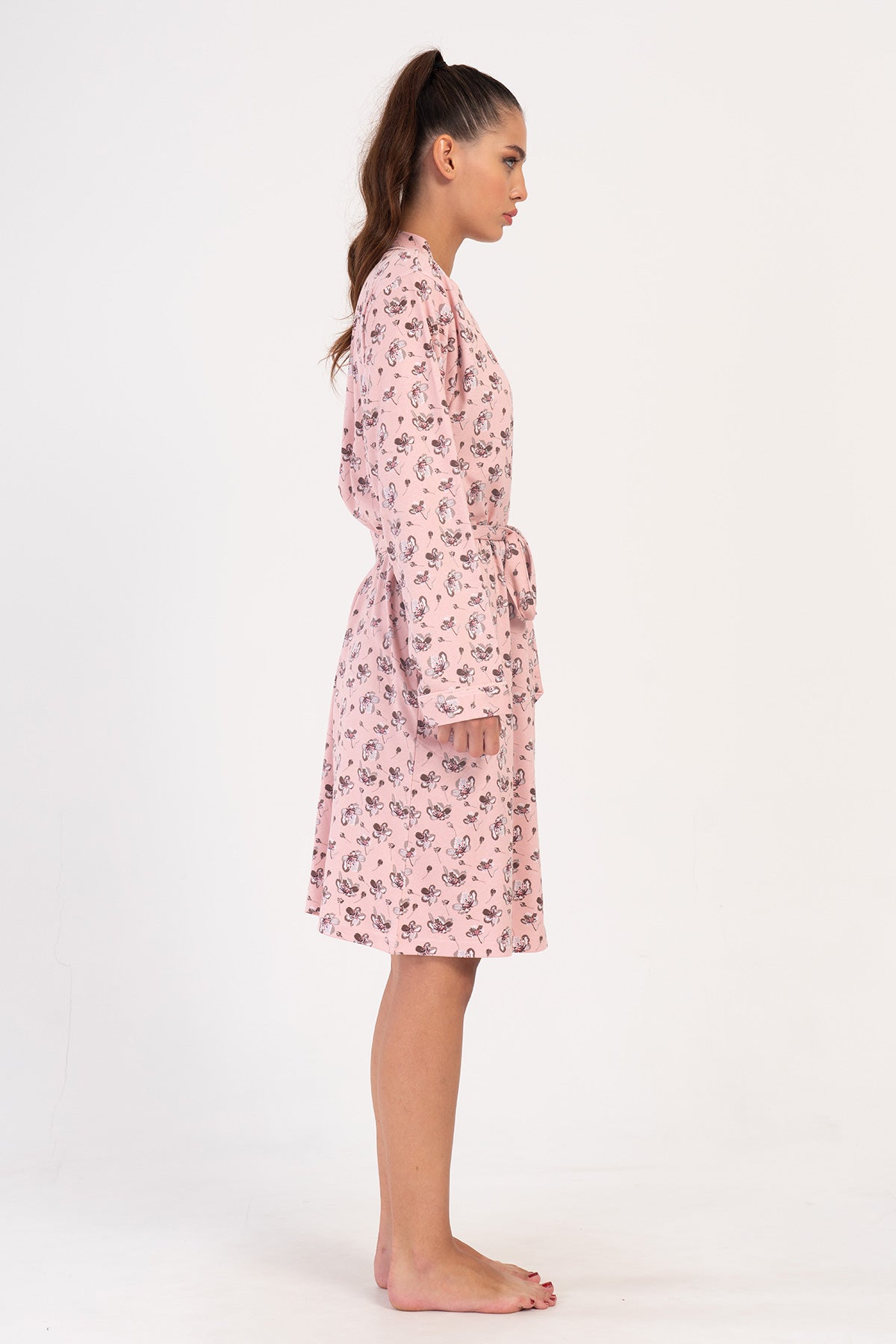 KADIN INTERLOK UZUN KOL CEPLI SABAHLIK