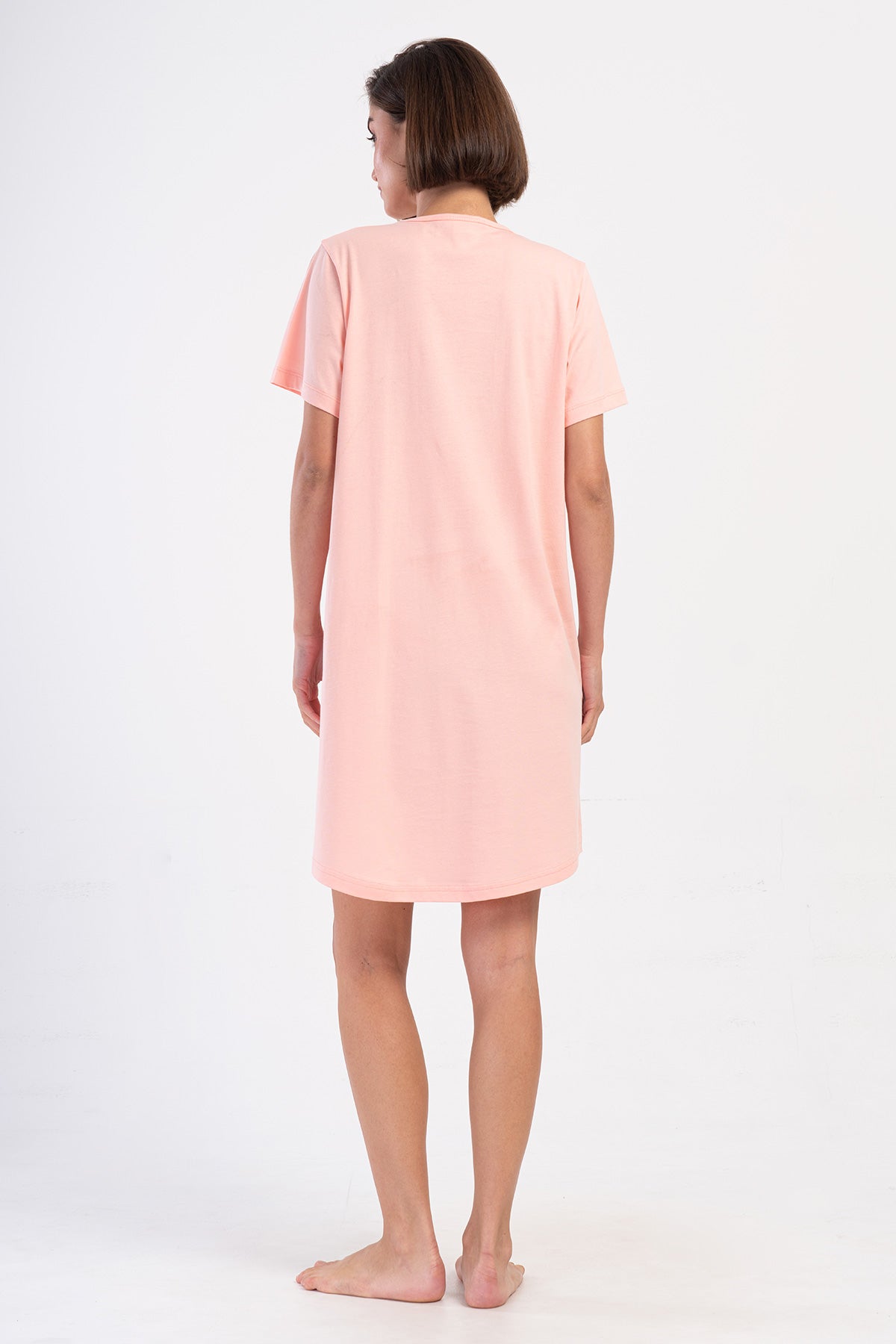 KADIN P.SUPREM XXL O YAKA KISA KOL ETEGI OVAL CEPLI TUNIK