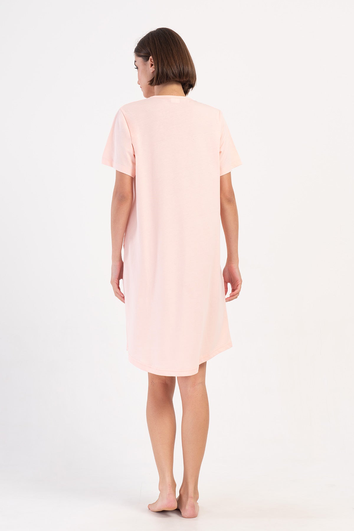 KADIN P.SUPREM XXL O YAKA KISA KOL ETEGI OVAL CEPLI TUNIK