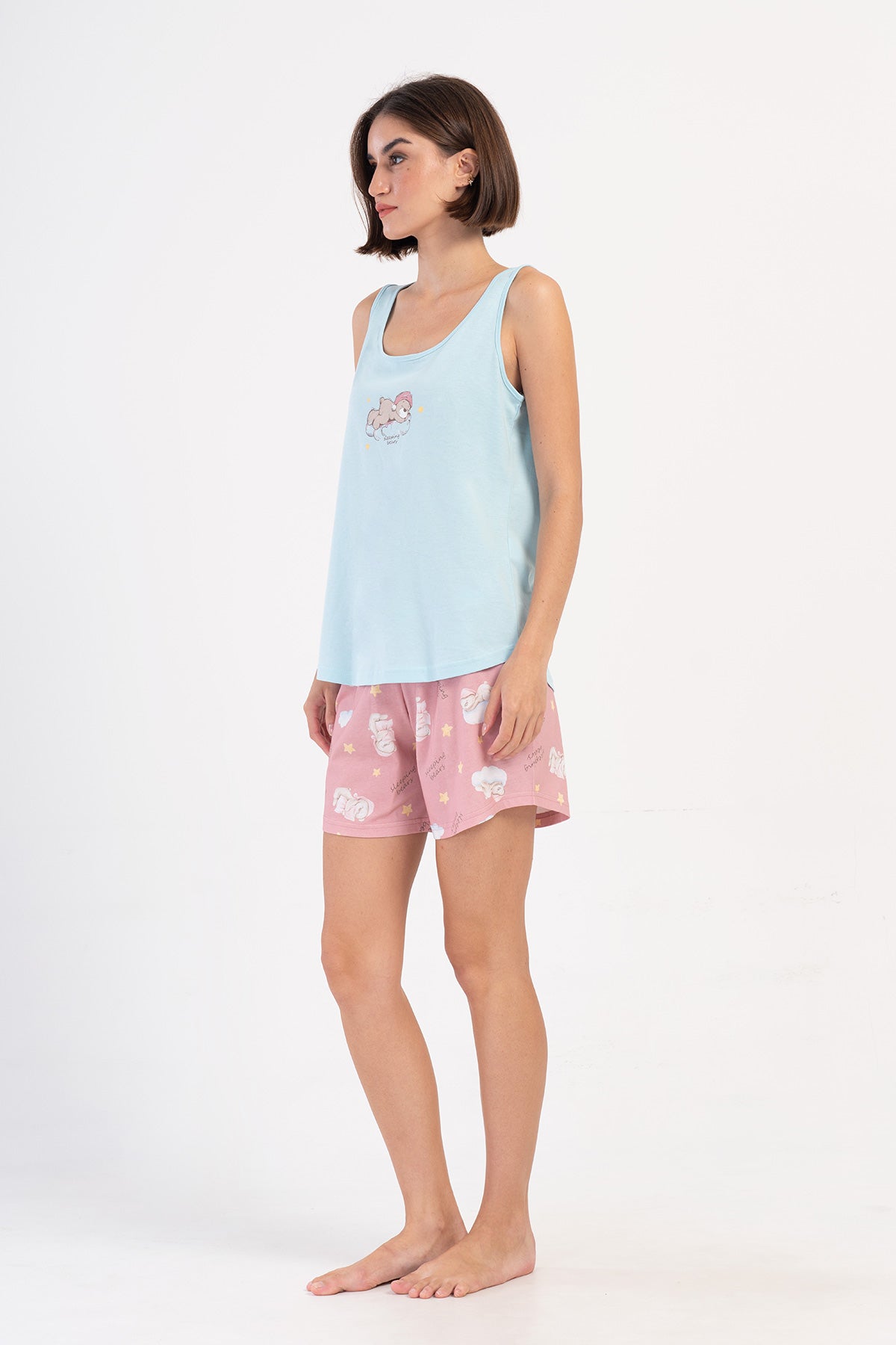 Woman Supreme Sleepy Sleeveless Short Set