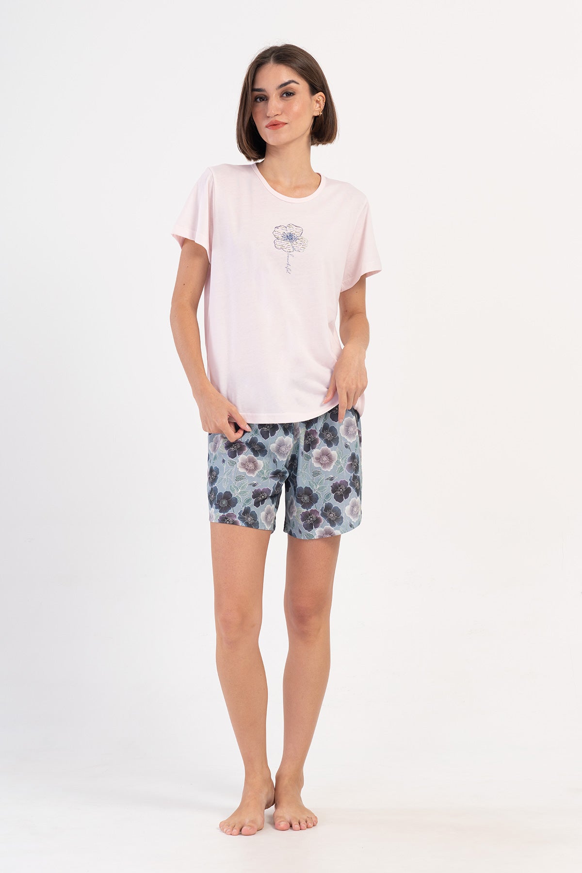 KADIN P.SUPREM XXL O YAKA KISA KOL ETEGI OVAL SORT TAKIM