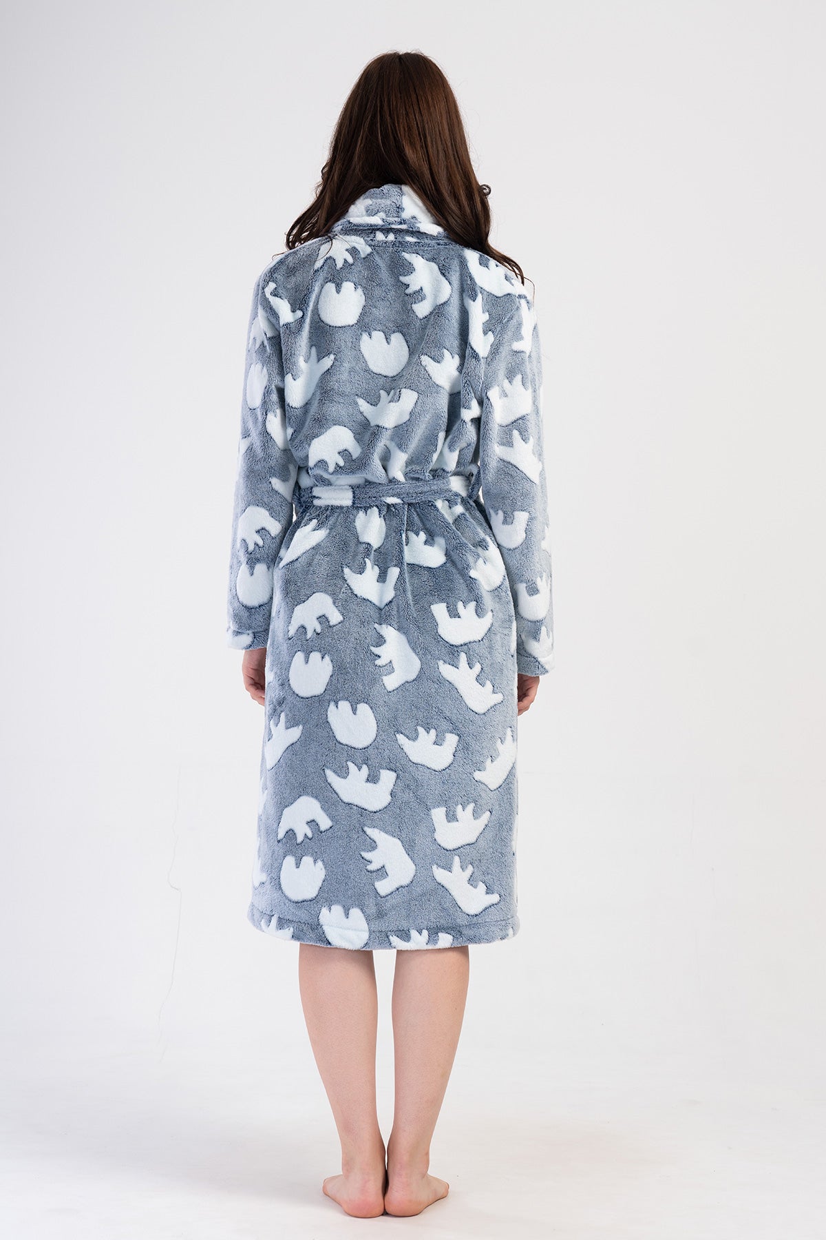 KADIN J.ULTRASOFT SAL YAKA UZUN KOL UZUN CEPLI SABAHLIK