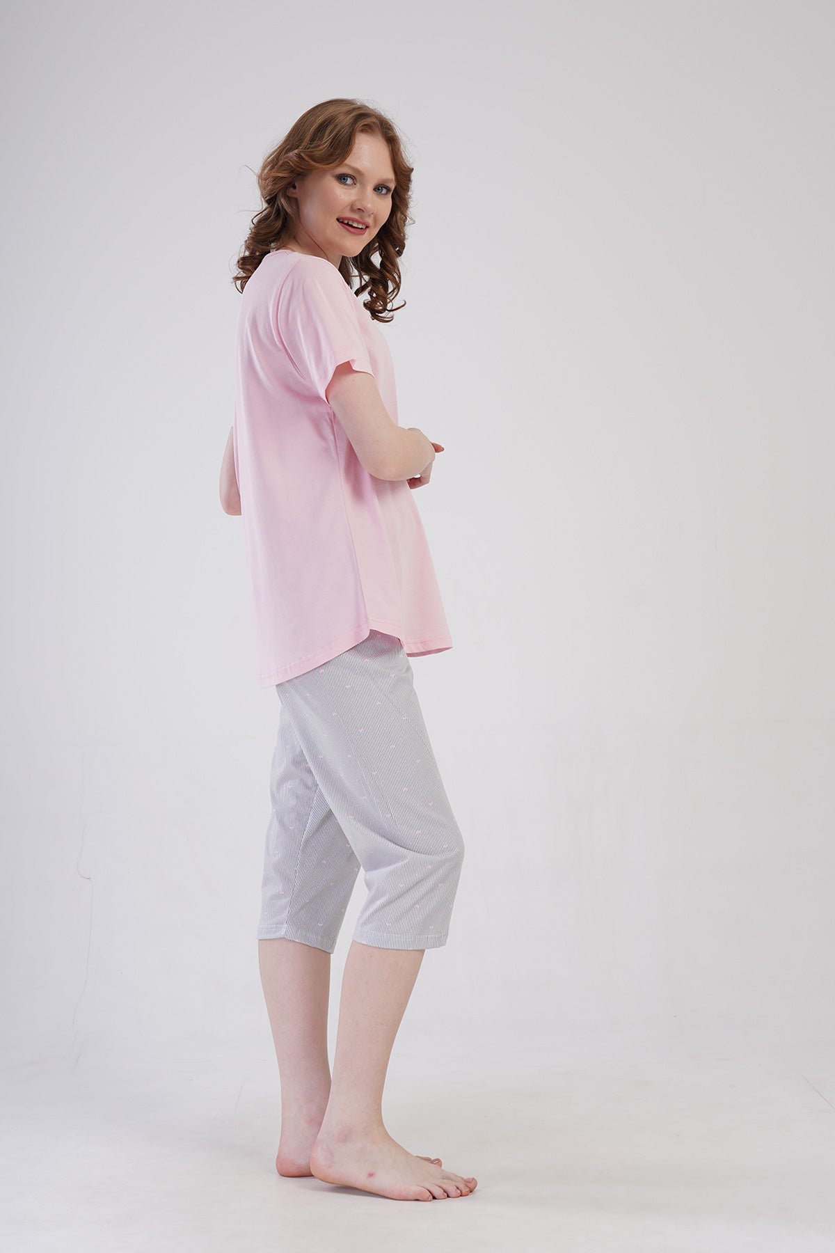 KADIN P.SUPREM XXL O YAKA KISA KOL ETEGI OVAL KAPRI TAKIM