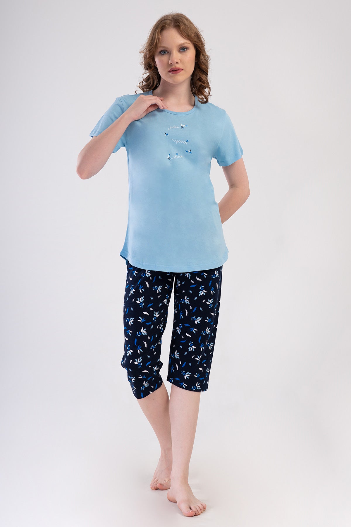 KADIN P.SUPREM O YAKA KISA KOL ETEGI OVAL KAPRI TAKIM