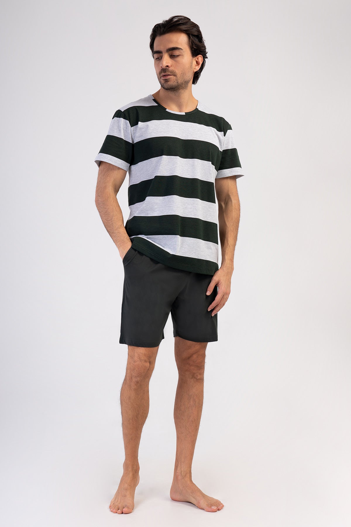 CEPLI ERKEK P.SUPREM XXL O YAKA KISA KOL SORT TAKIM