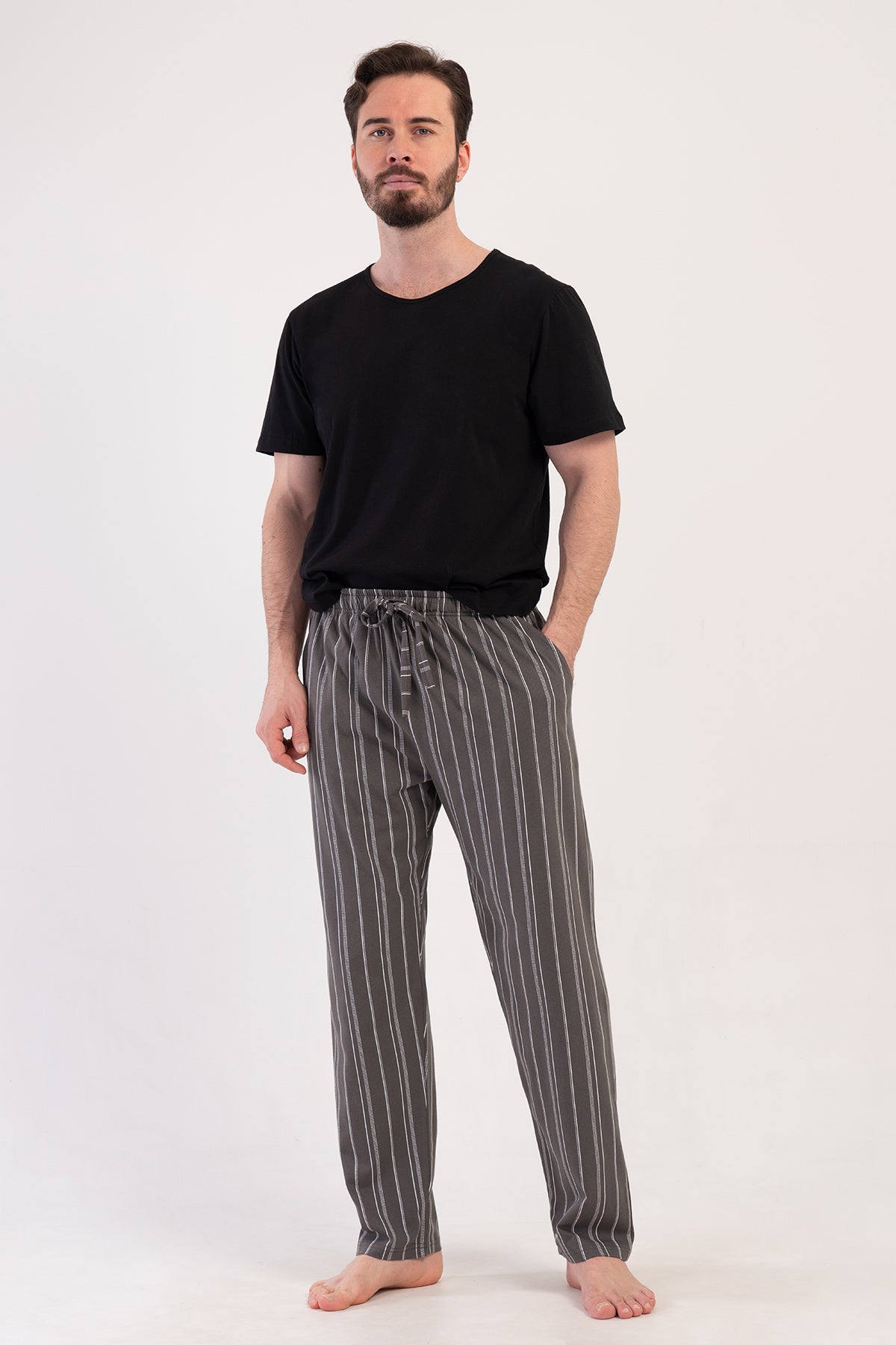 CEPLI ERKEK P.SUPREM XXL TEK ALT PIJAMA - FUME