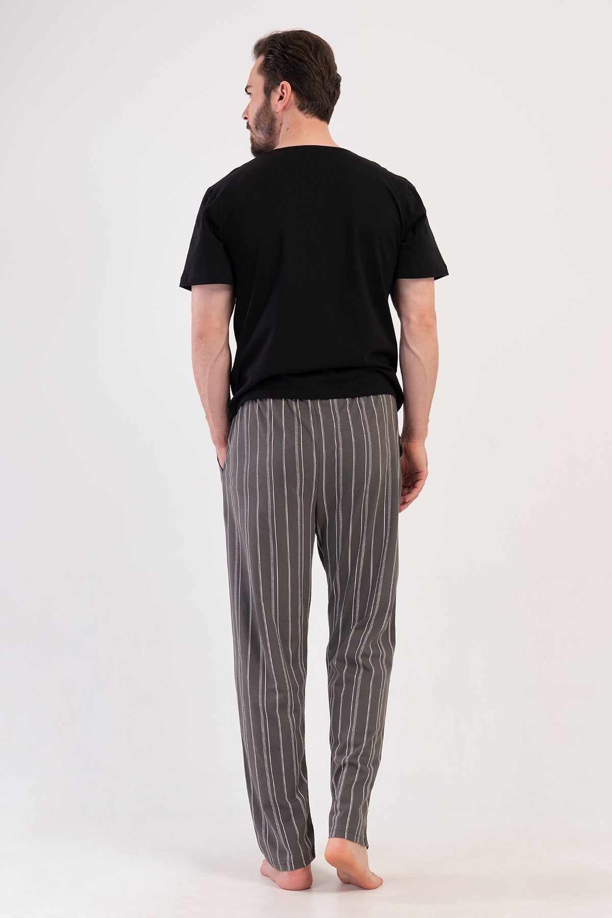 CEPLI ERKEK P.SUPREM XXL TEK ALT PIJAMA - FUME