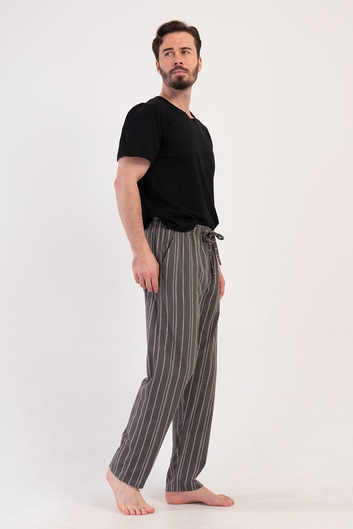 CEPLI ERKEK P.SUPREM XXL TEK ALT PIJAMA - FUME