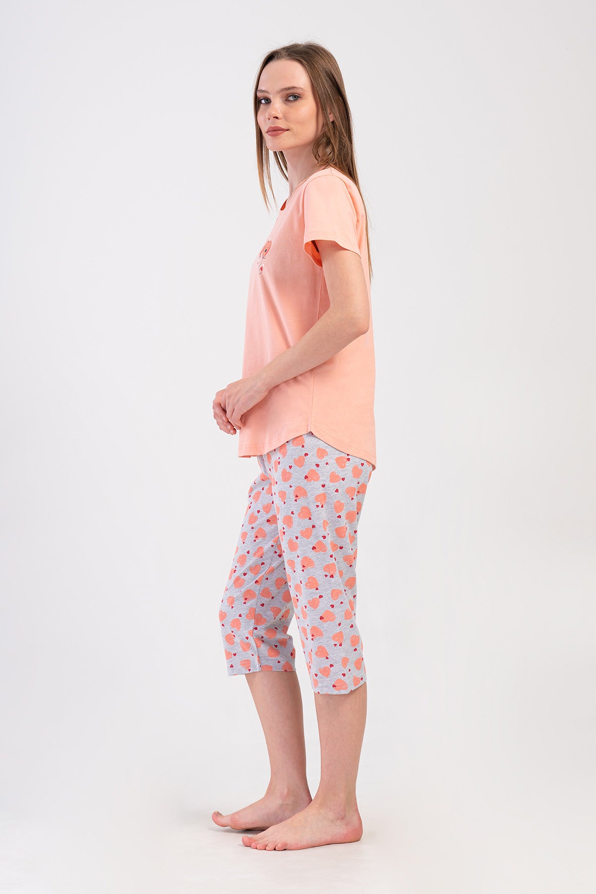 KADIN P.SUPREM O YAKA KISA KOL ETEGI OVAL KAPRI TAKIM