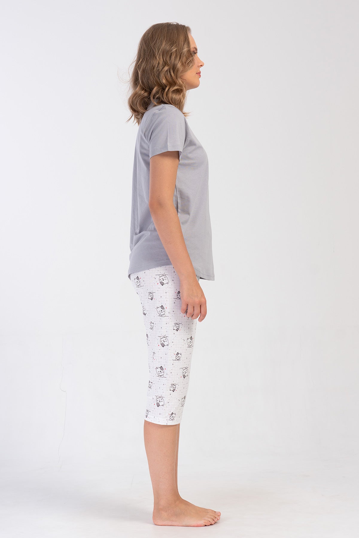 KADIN P.SUPREM O YAKA KISA KOL ETEGI OVAL KAPRI TAKIM