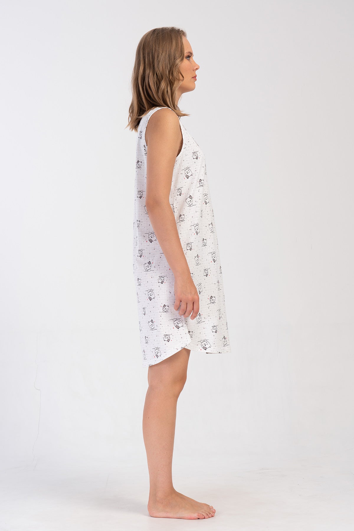 KADIN P.SUPREM GENIS ASKILI ETEGI OVAL TUNIK