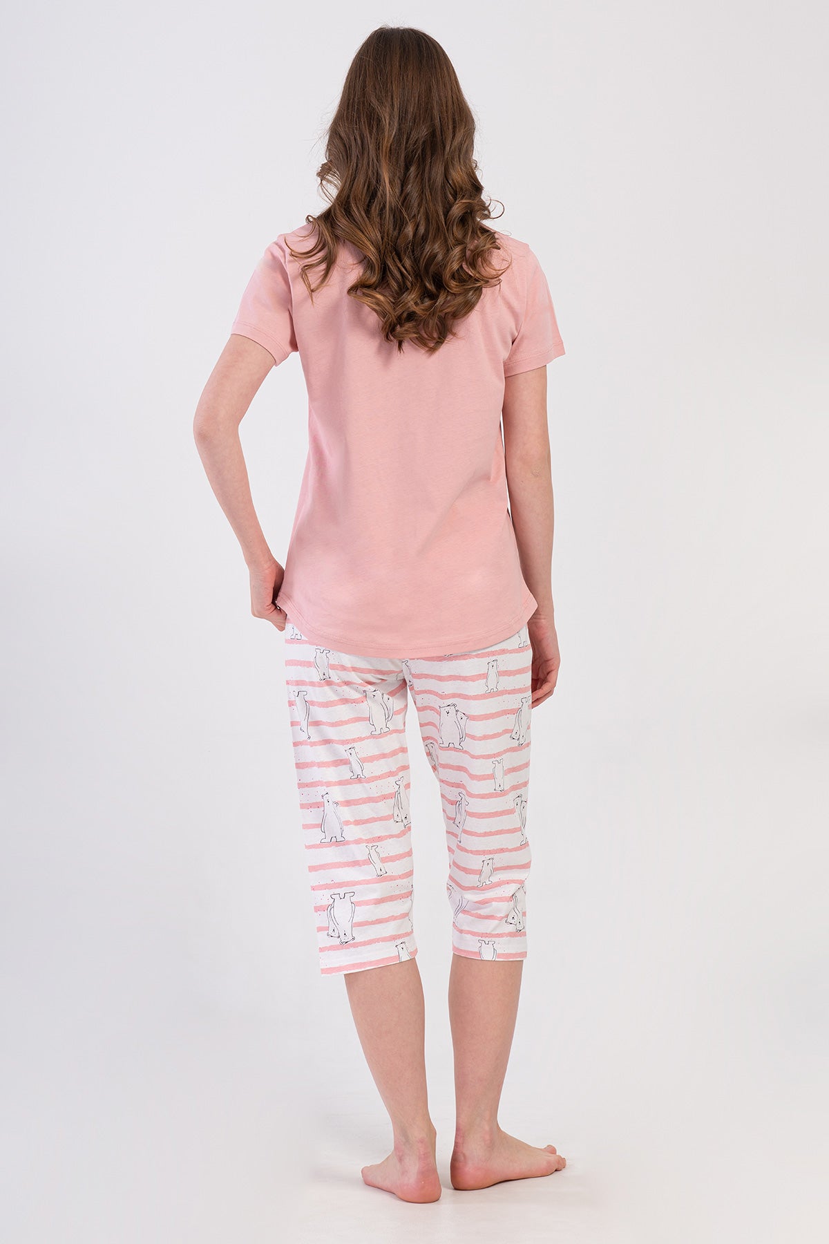 KADIN P.SUPREM O YAKA KISA KOL ETEGI OVAL KAPRI TAKIM