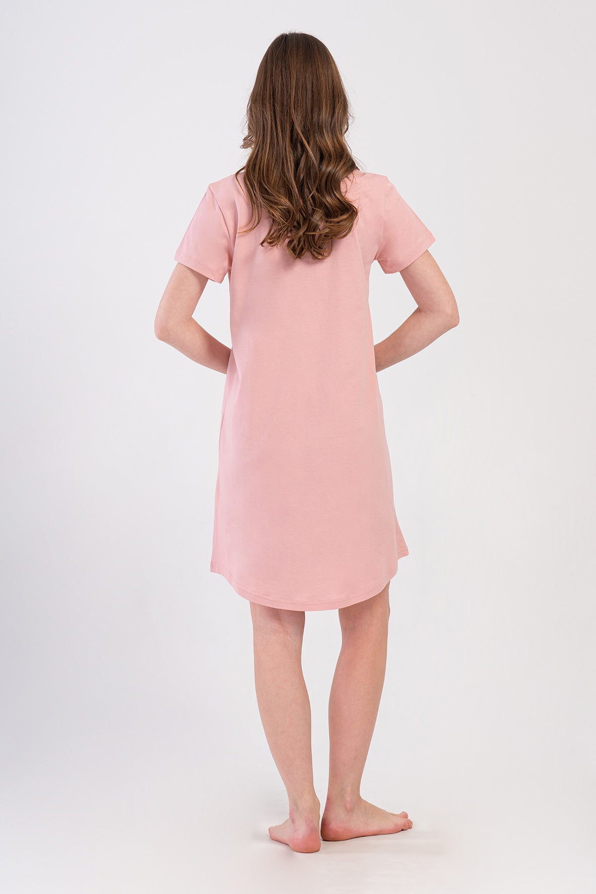 KADIN P.SUPREM PATLI KISA KOL ETEGI OVAL TUNIK