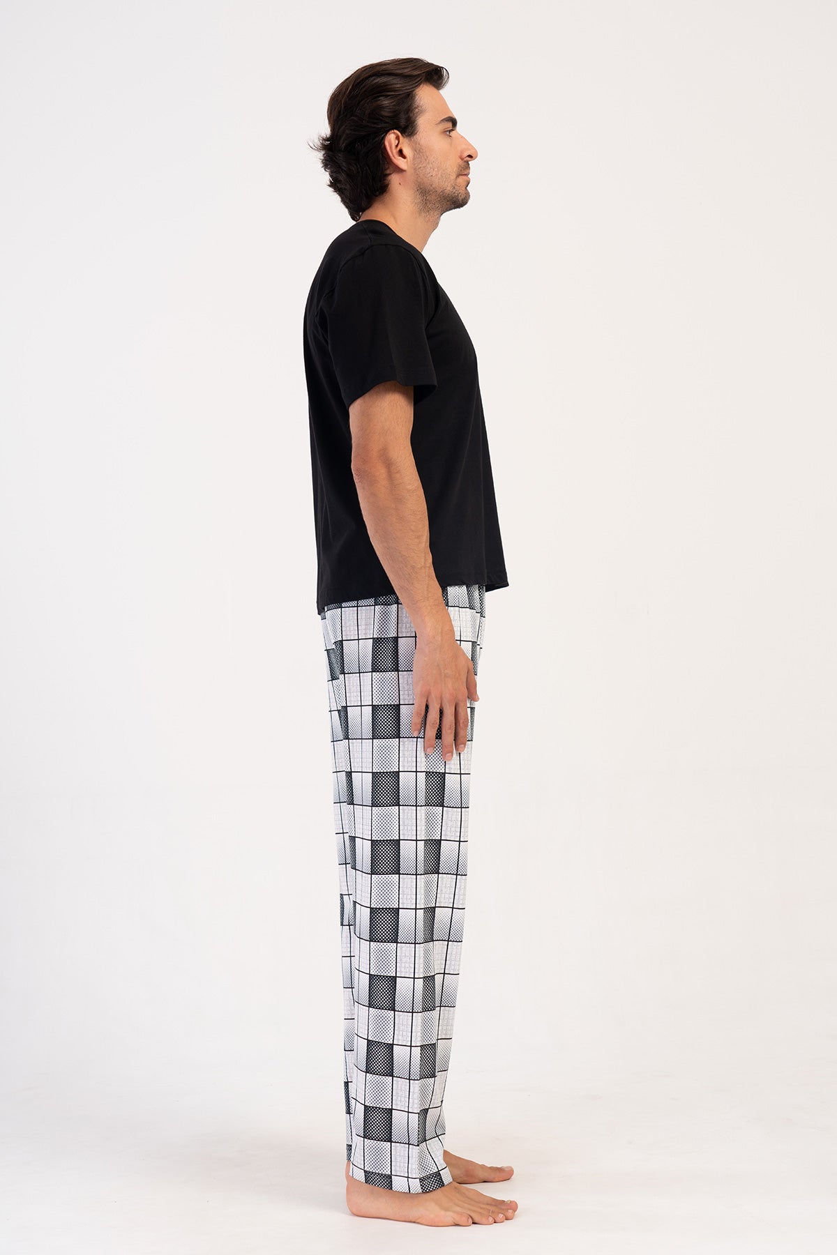 CEPLI ERKEK P.SUPREM TEK ALT PIJAMA - GRI