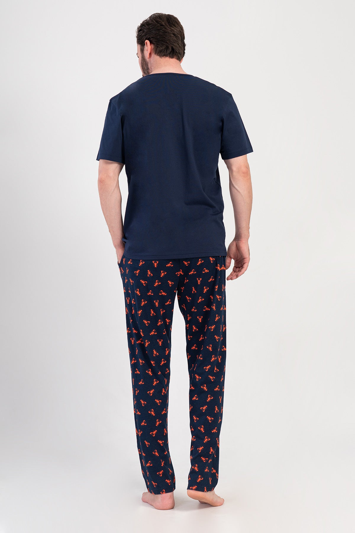 CEPLI ERKEK P.SUPREM O YAKA KISA KOL PIJAMA TAKIM