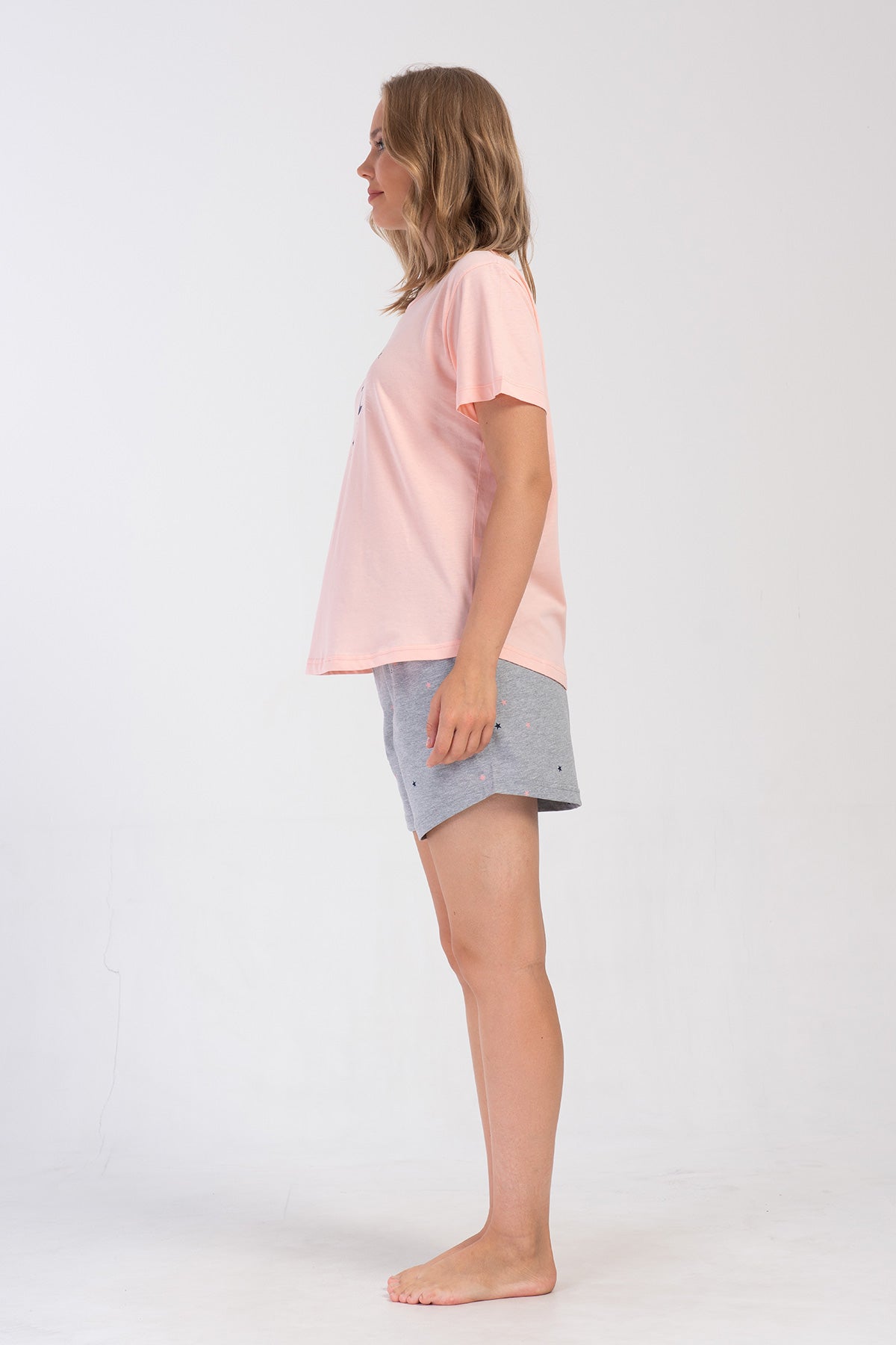 KADIN P.SUPREM XXL O YAKA KISA KOL ETEGI OVAL SORT TAKIM