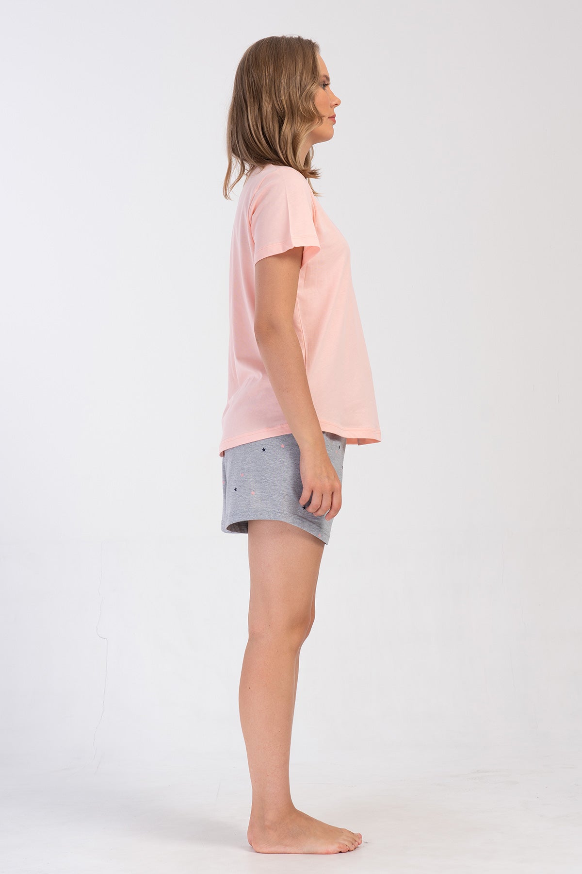 KADIN P.SUPREM XXL O YAKA KISA KOL ETEGI OVAL SORT TAKIM