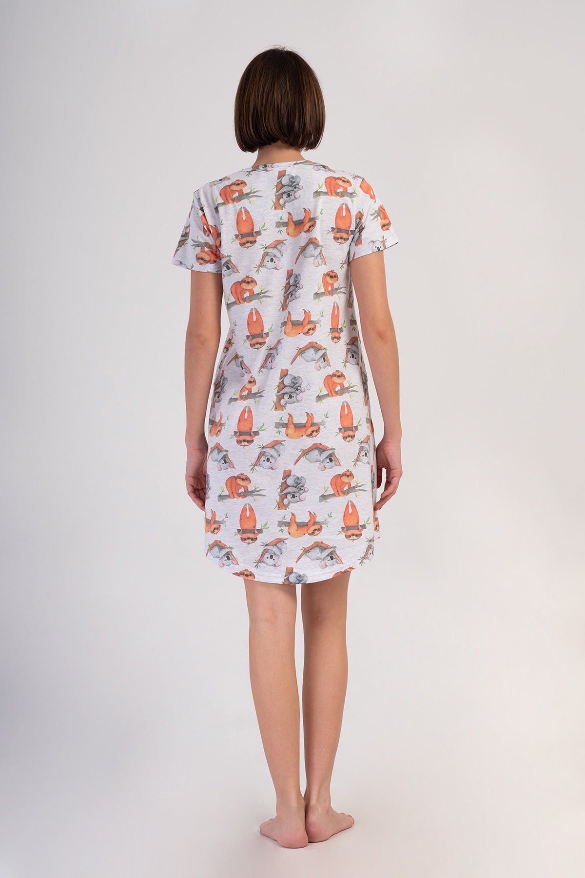 KADIN P.SUPREM O YAKA KISA KOL ETEGI OVAL CEPLI TUNIK