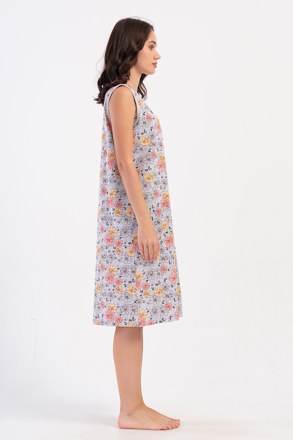 KADIN P.SUPREM XXL GENIS ASKILI FERMUARLI CEPLI EV ELBISESI