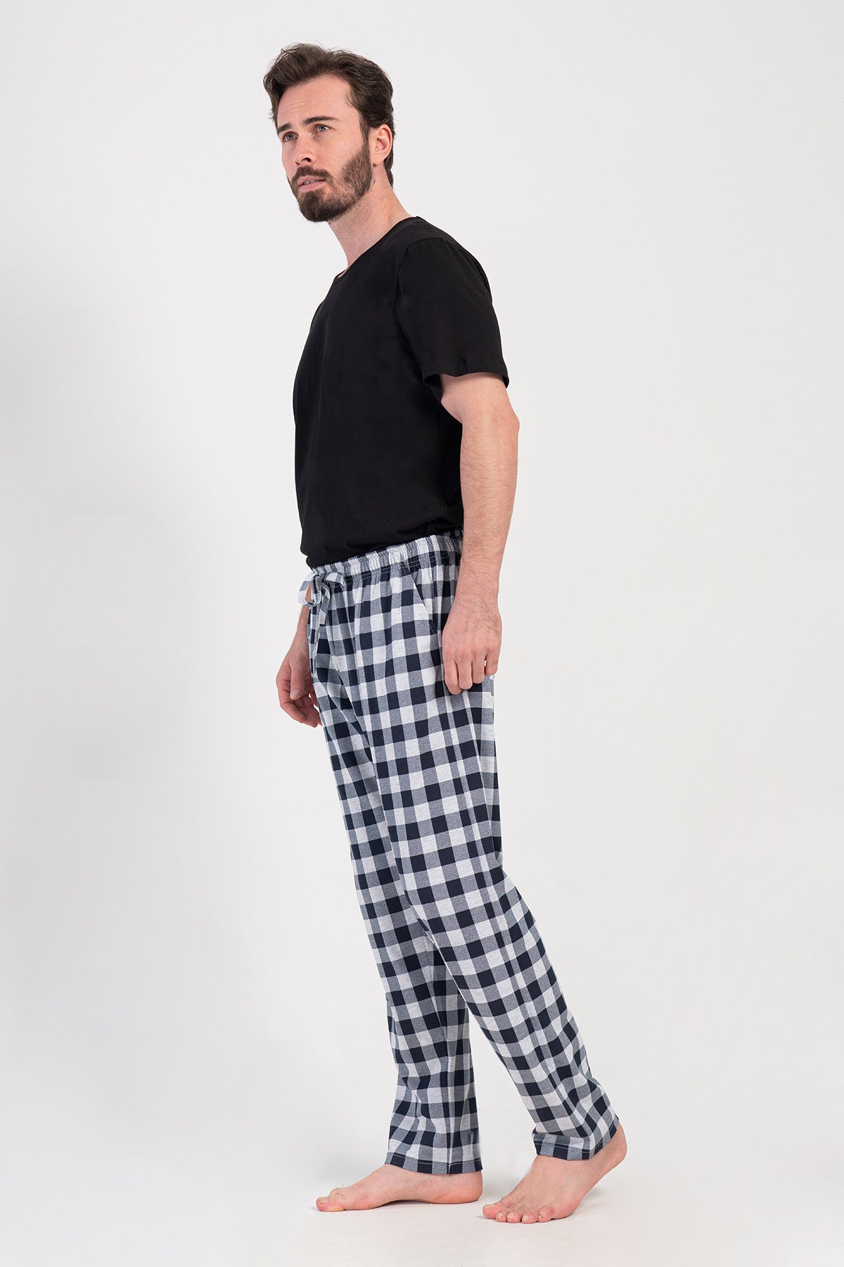 CEPLI ERKEK P.SUPREM TEK ALT PIJAMA - LACIVERT