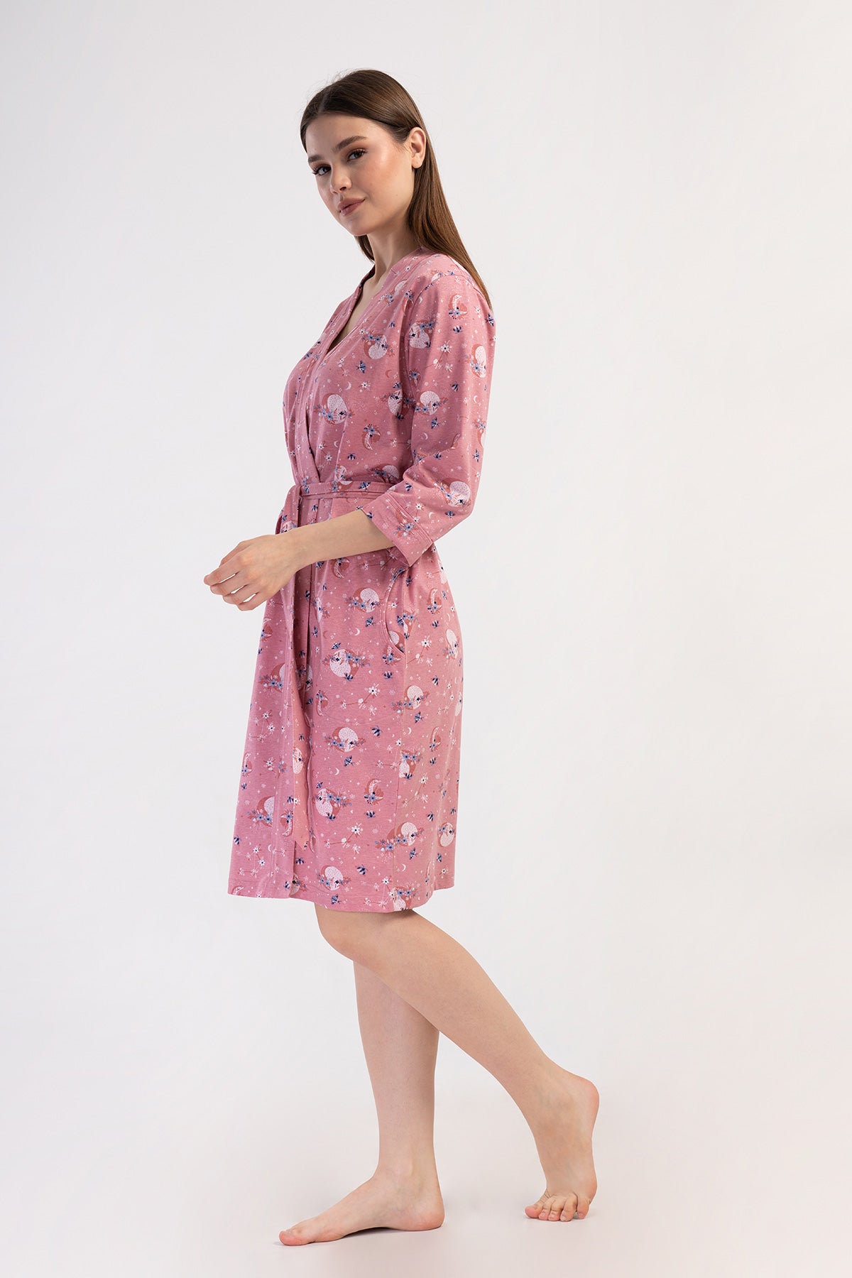 KADIN P.SUPREM 3/4KOL CEPLI SABAHLIK