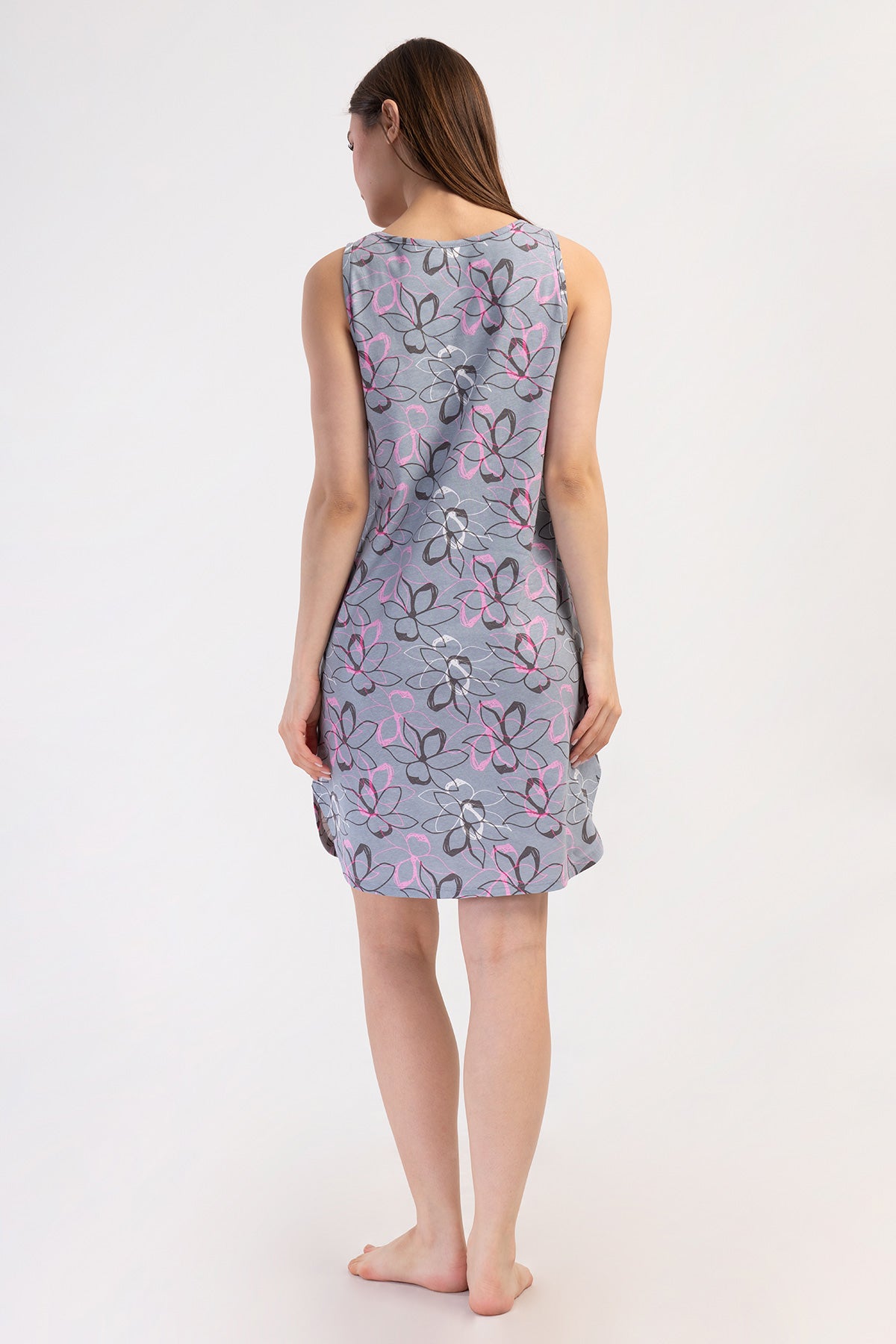 KADIN P.SUPREM O YAKA GENIS ASKILI ETEGI OVAL CEPLI TUNIK