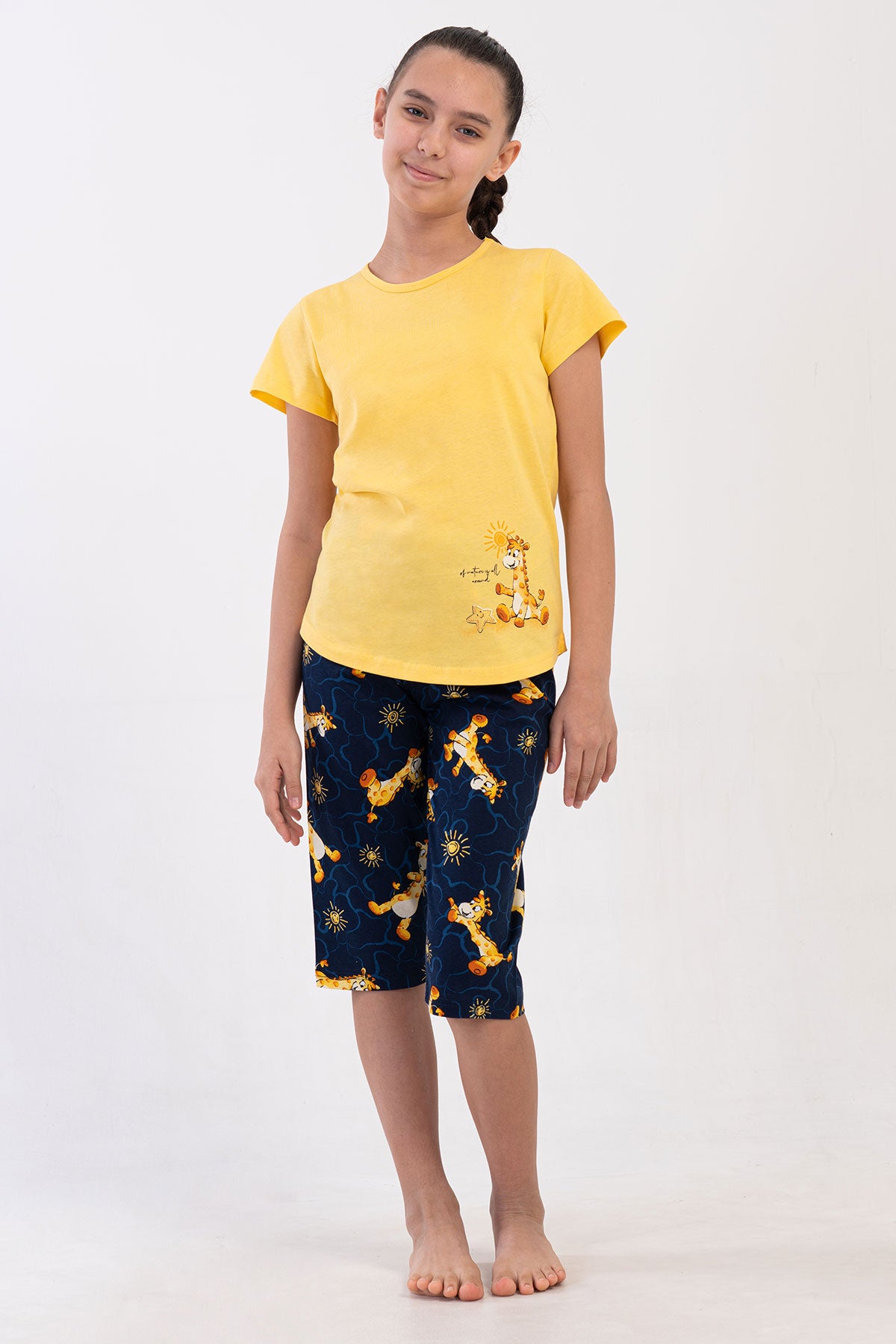 KIZ COCUK P.SUPREM O YAKA KISA KOL ETEGI OVAL KAPRI TAKIM(7-8/13-14)