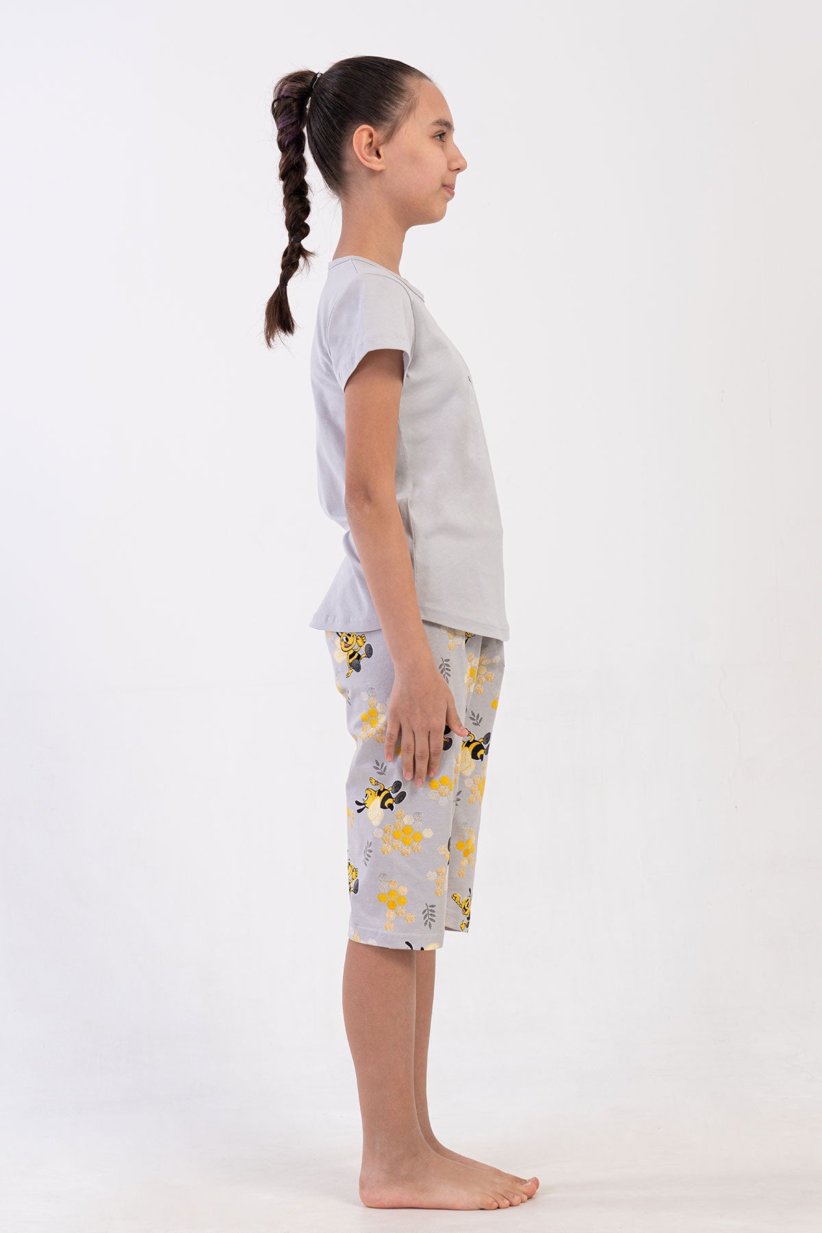 KIZ COCUK P.SUPREM O YAKA KISA KOL ETEGI OVAL KAPRI TAKIM(7-8/13-14)