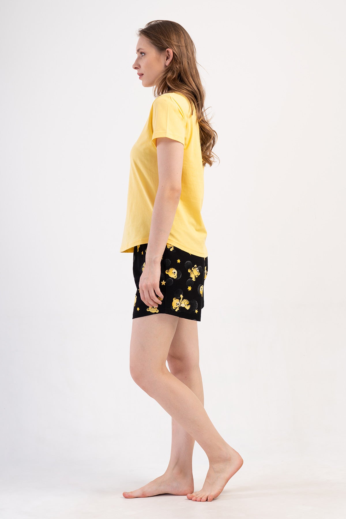 KADIN P.SUPREM O YAKA KISA KOL ETEGI OVAL SORT TAKIM