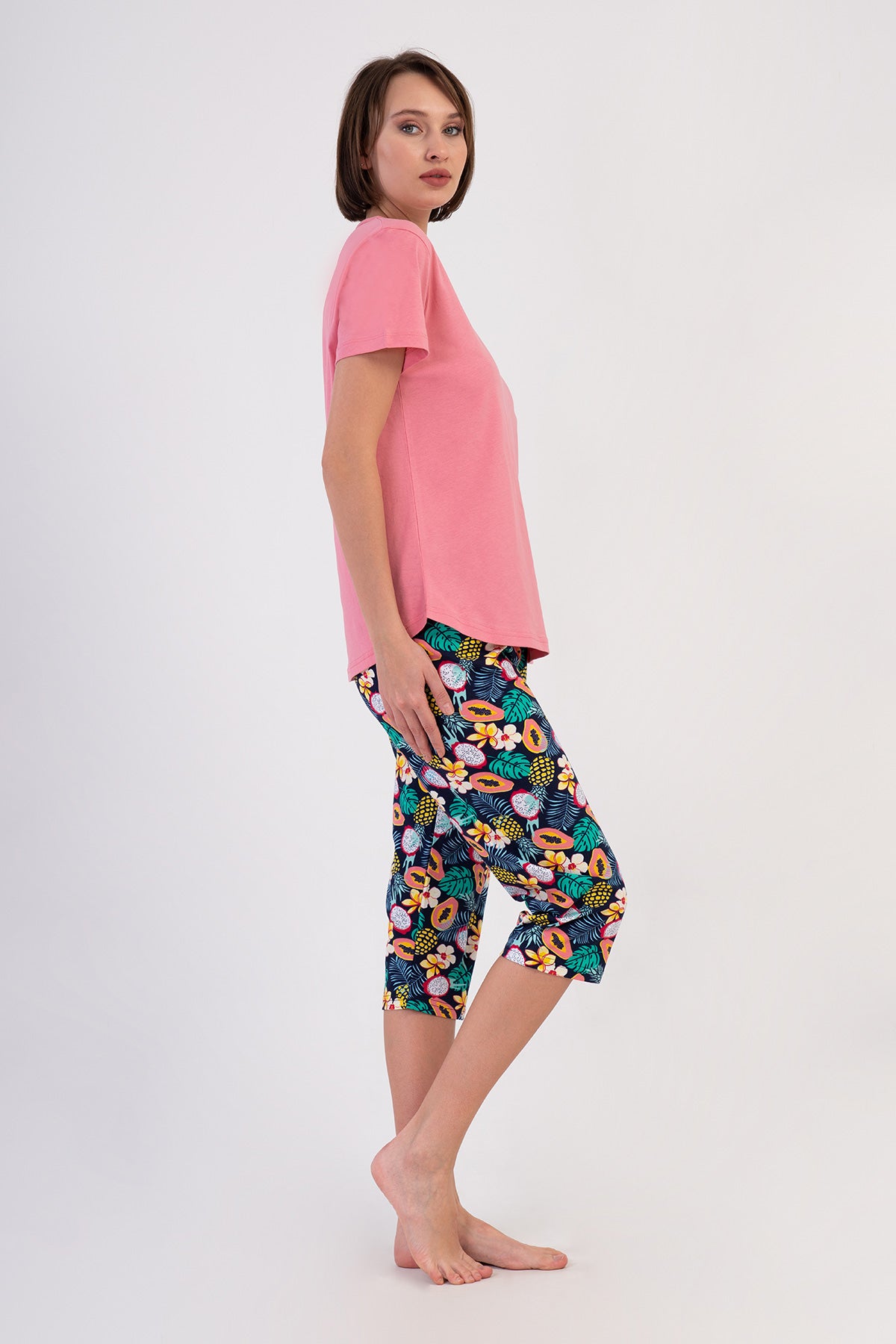 KADIN P.SUPREM XXL O YAKA KISA KOL ETEGI OVAL KAPRI TAKIM