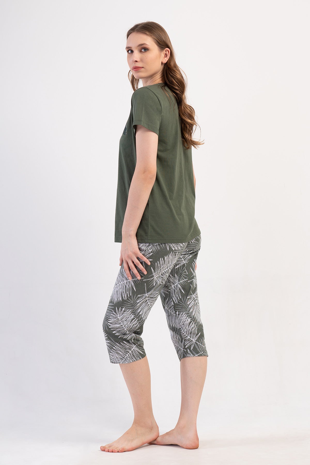 KADIN P.SUPREM TAMAMI DUGMELI KISA KOL KAPRI TAKIM