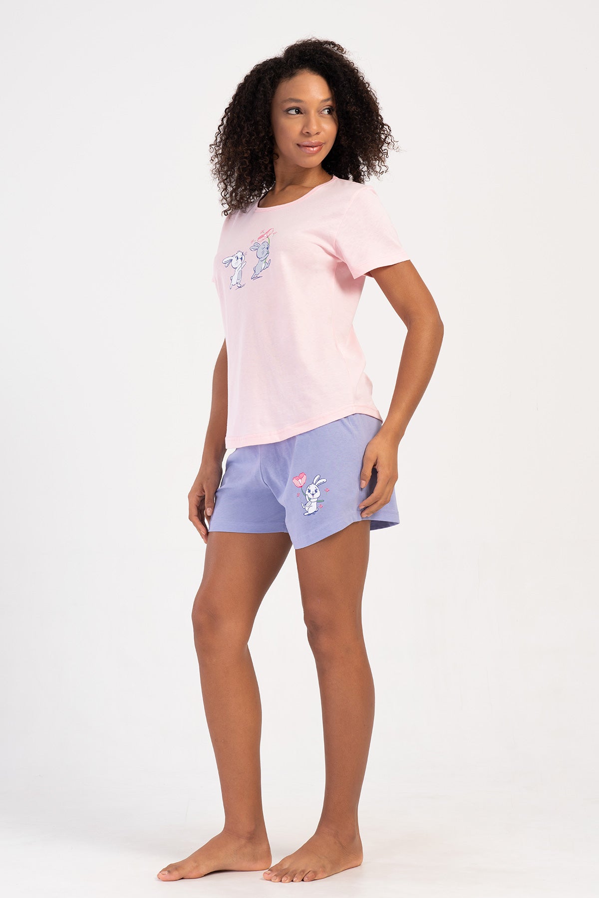 KADIN P.SUPREM O YAKA KISA KOL ETEGI OVAL SORT TAKIM