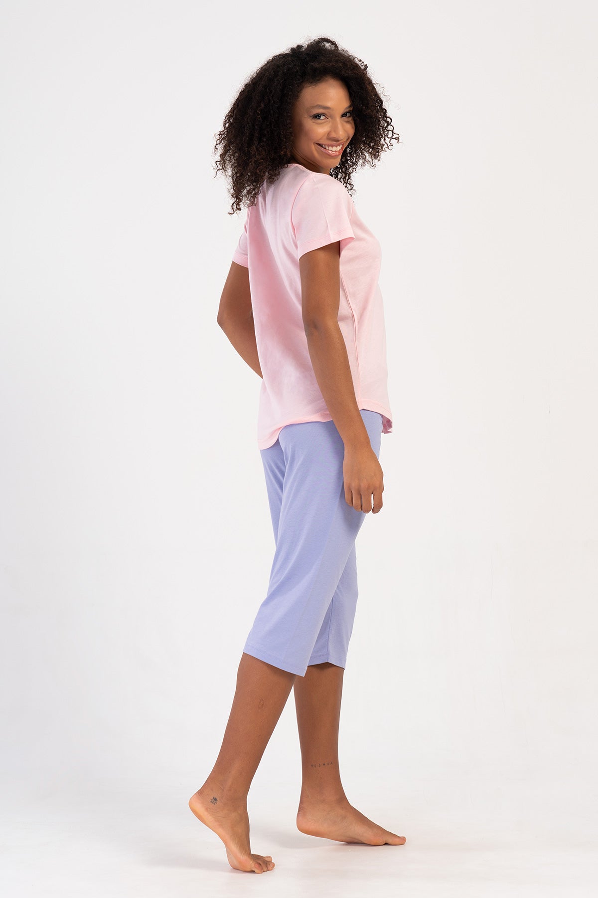 KADIN P.SUPREM O YAKA KISA KOL ETEGI OVAL KAPRI TAKIM