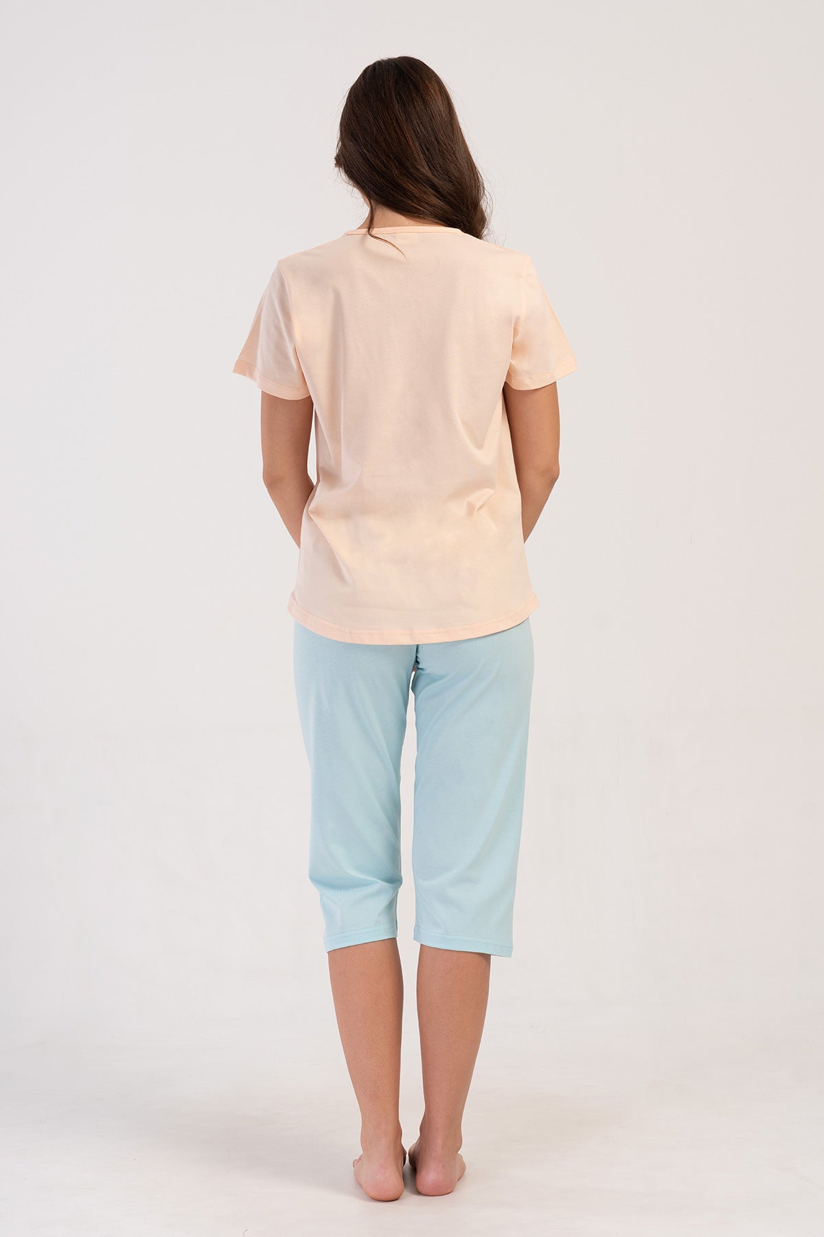 KADIN P.SUPREM O YAKA KISA KOL ETEGI OVAL KAPRI TAKIM