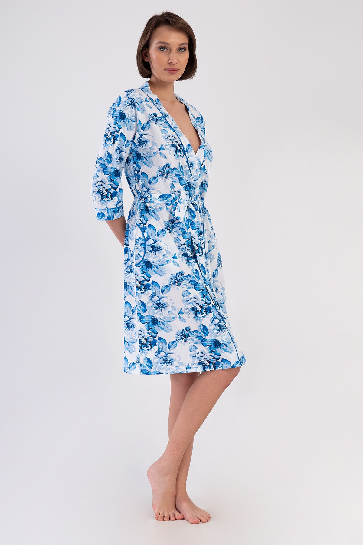 KADIN P.SUPREM 3/4KOL CEPLI SABAHLIK