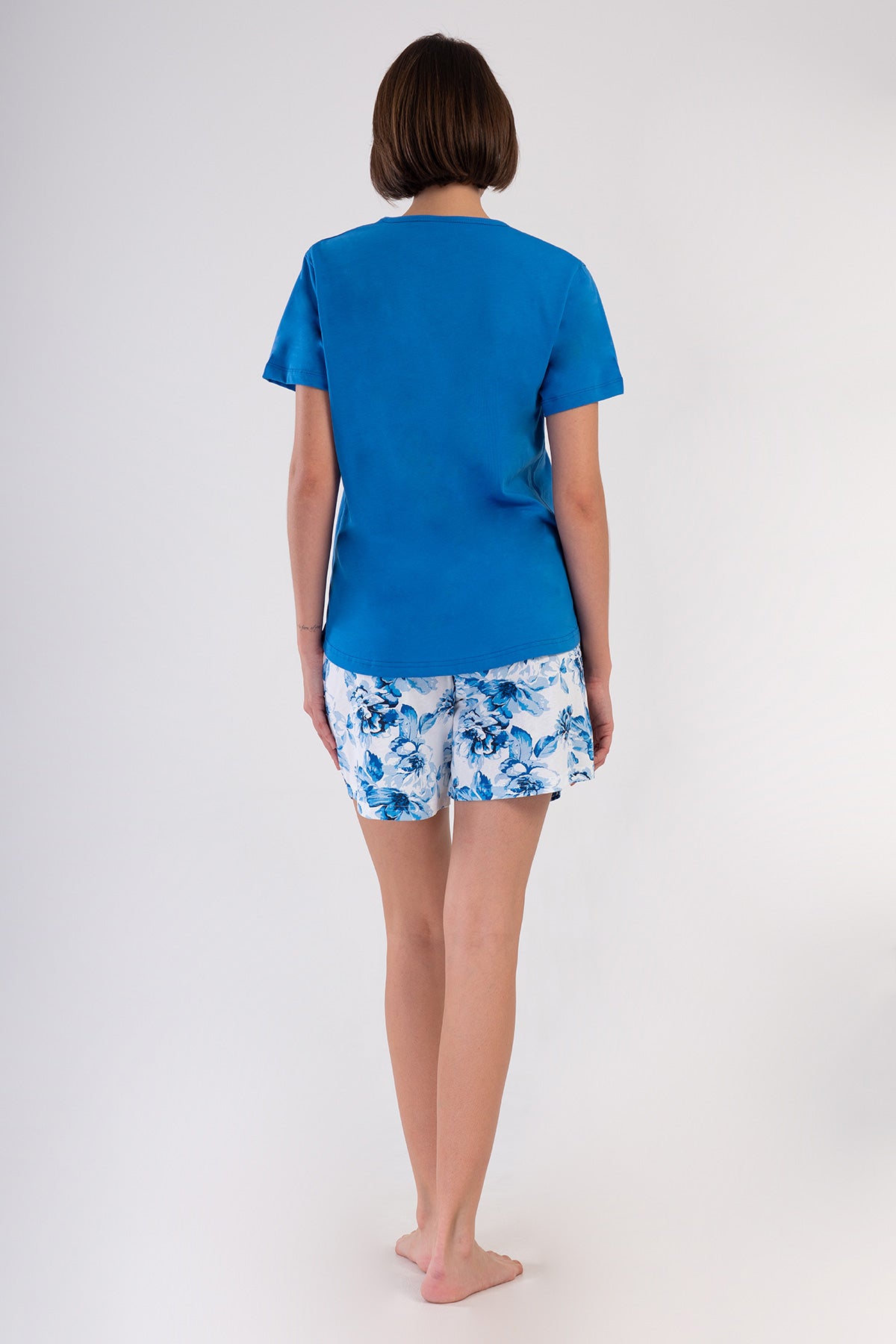 KADIN P.SUPREM XXL O YAKA KISA KOL ETEGI OVAL SORT TAKIM