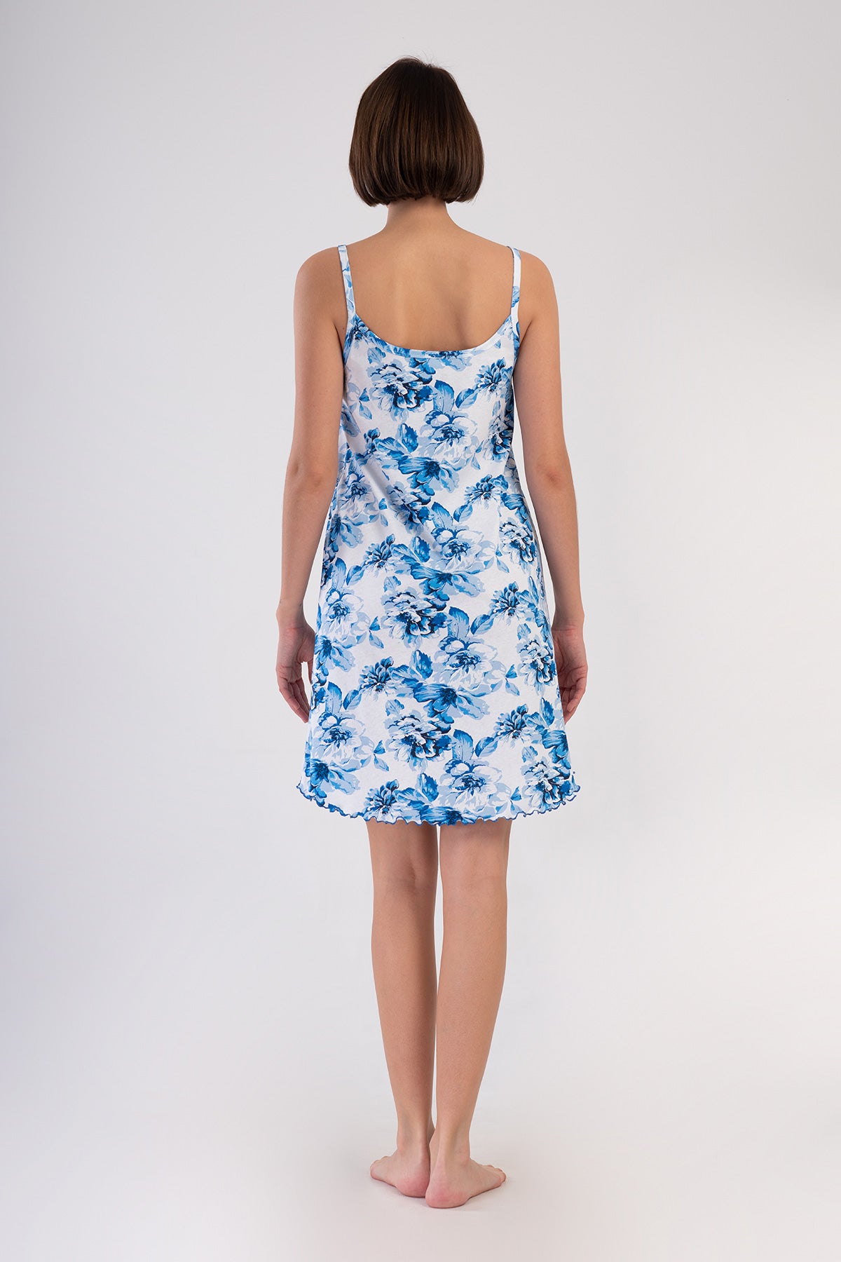 KADIN P.SUPREM IP ASKILI FIYONKLU BIBILALI ETEGI OVAL TUNIK