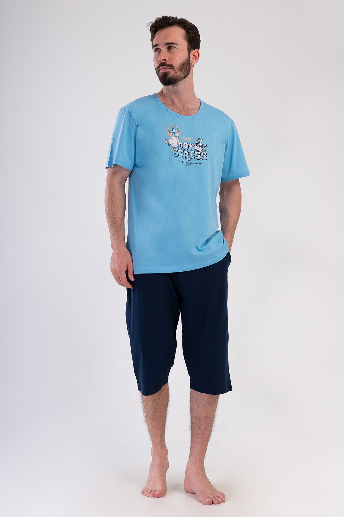 Man Supreme Stay Cool Capri Set