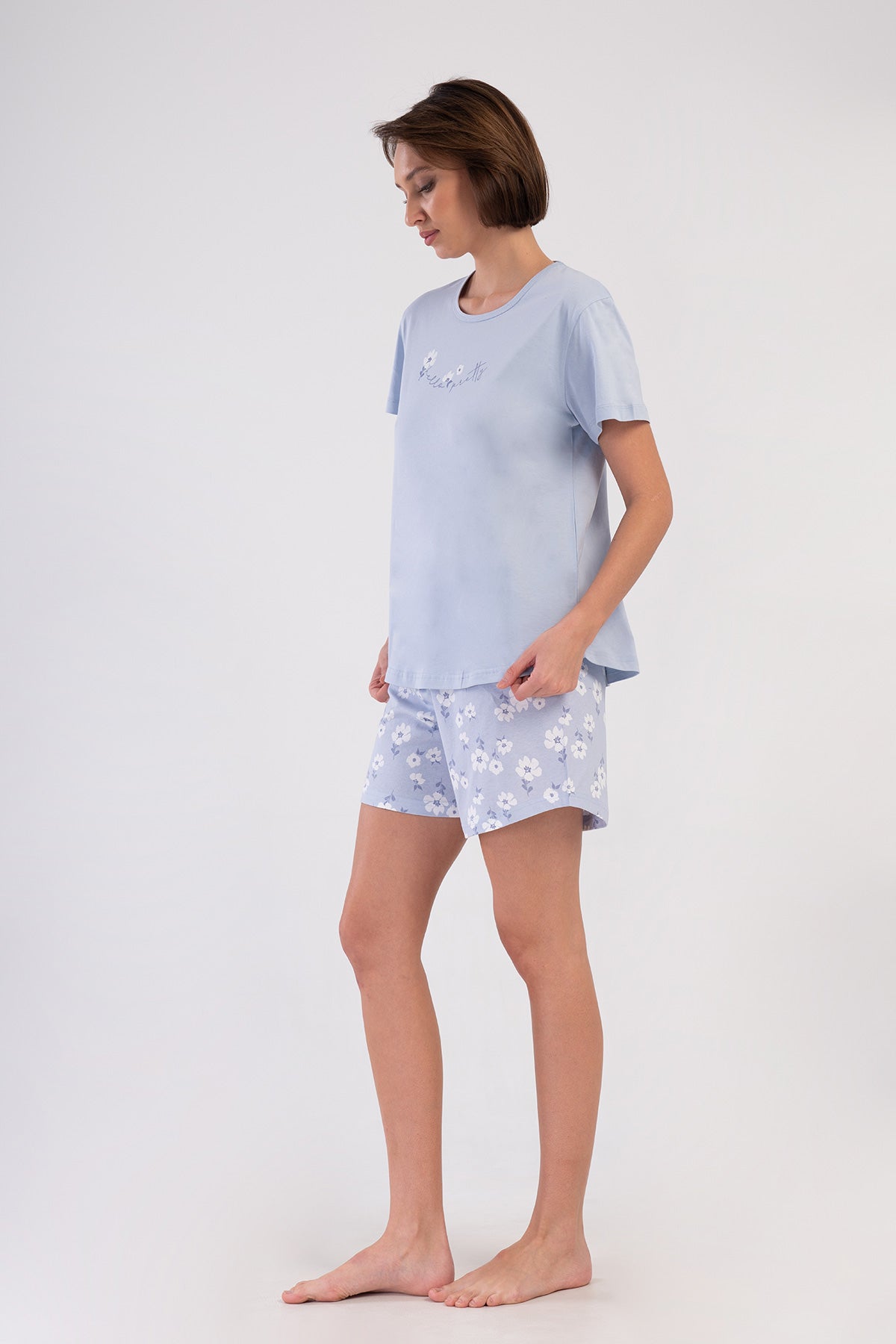 KADIN P.SUPREM XXL O YAKA KISA KOL ETEGI OVAL SORT TAKIM