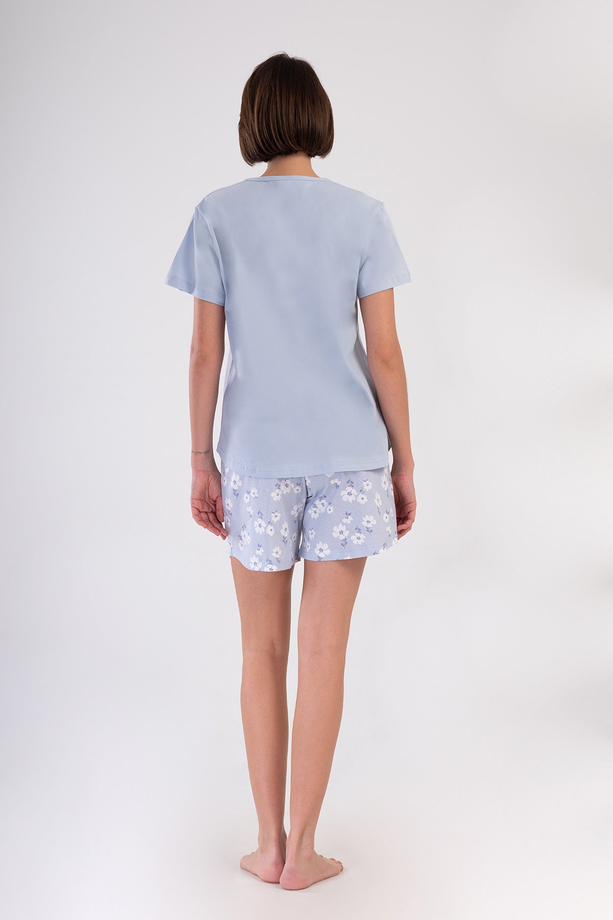 KADIN P.SUPREM XXL O YAKA KISA KOL ETEGI OVAL SORT TAKIM